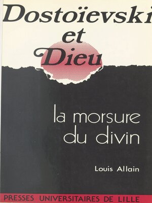cover image of Dostoïevski et Dieu